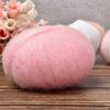 25g/Rolle Einfarbige Handstrickwolle Südafrikanisches Mohairgarn DIY Luxusgarn zum Häkeln Mehrere Optionen verfügbar