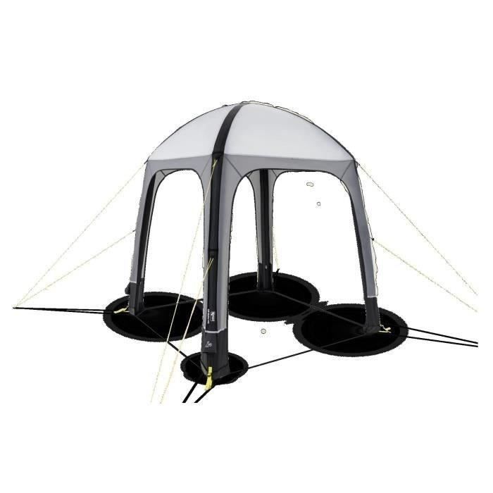 Inflatable Shelter - KAMPA - AIR Shleter 200 - 2 X 2 M - Grey and Black