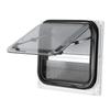 18 X 16in RV Window Push Out Acrylic Glass Anti UV Waterproof Exit Window for Camper Trailer