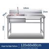Commercial Stainless Steel Single Bowl Sink with Stand