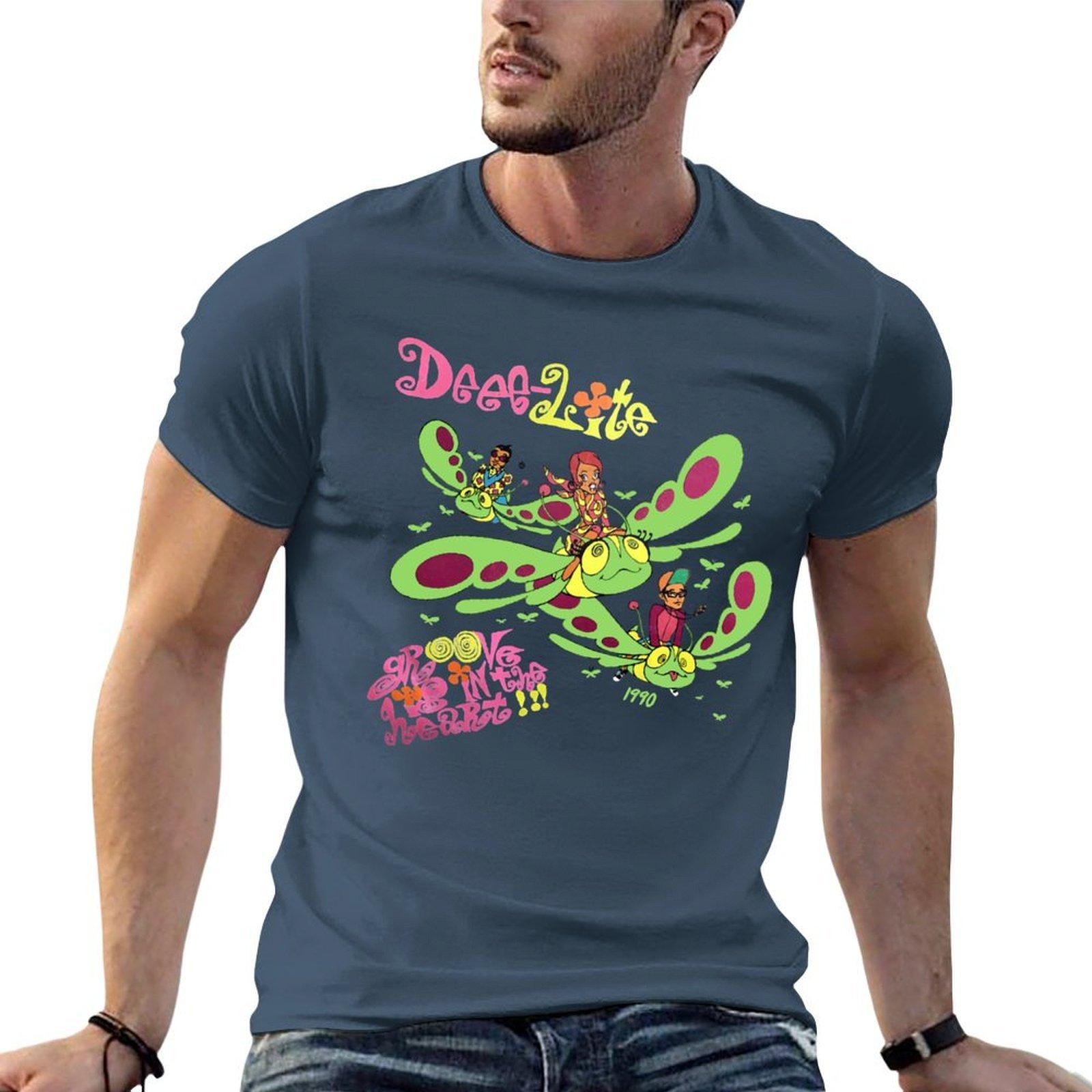 Deee Lite Tshirt T Shirt Unisex Casual T Shirt Unisex 100 Cotton Luxury Brand Cotton Tshirt 100 Tshirt S
