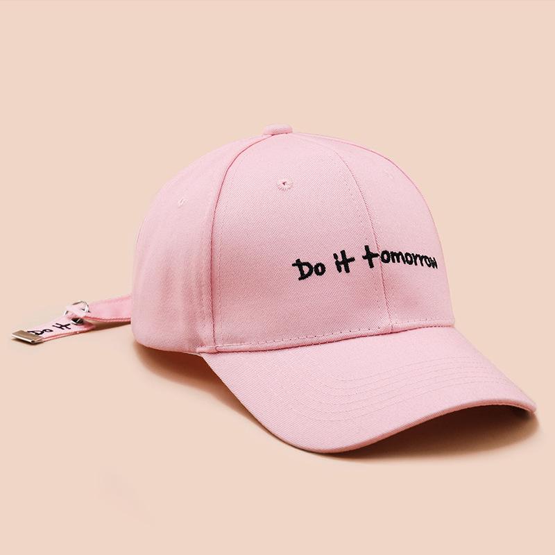 Soft Top Letter Embroidered Baseball Cap Women's Fashion Versatile Casual Face Small Sunscreen Duck Tongue Sun Hat