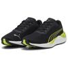 Puma Electrify Nitro 3 Bequeme Rutschfeste Niedrige Laufschuhe Herren Schwarz Grün Weiß 378455-10