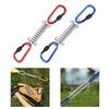 Adjustable Tent Spring Buckle with Fixed Hook for Hammock And Tarps Setup
