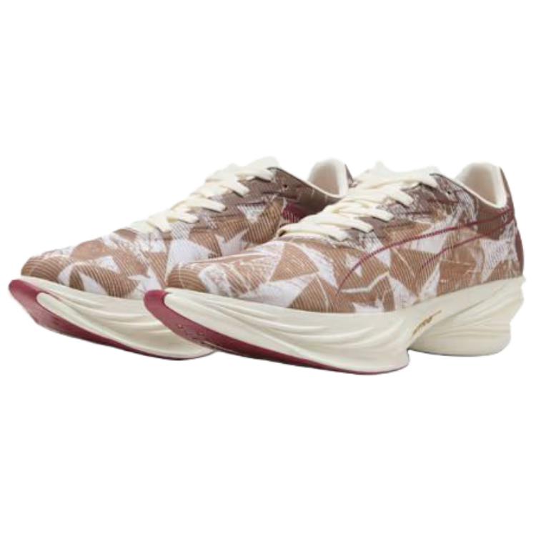 Saysky x Puma  Fast-R Nitro Elite 3  Warm White/Honey Butter/Team Regal Red Women Sneakers 312319-01