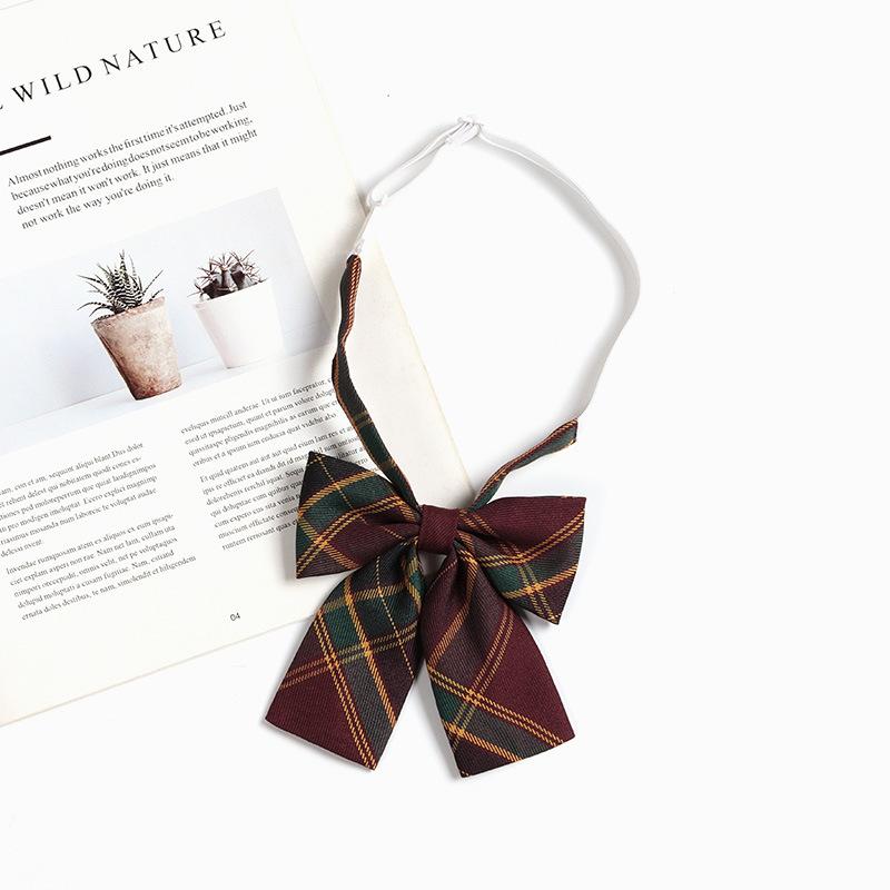 Jk Bow Tie Female Japanese College Style Red Bow Tie Shirt Accessories Bachelor Suit Feather Bow Sailor Suit Decoration