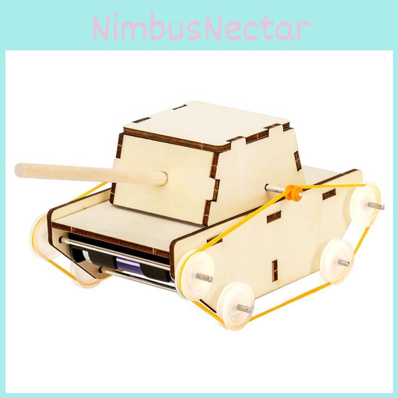 Stem Science Experiment Diy Electric Tank Model Educational Toy For Kids