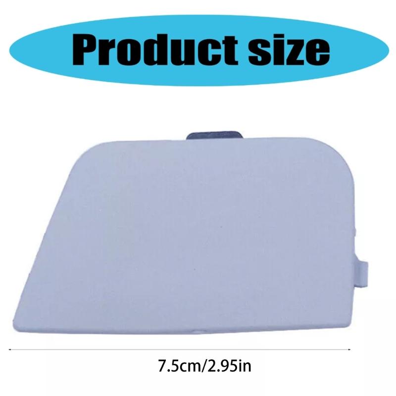 Rear Bumper Tow Hook Eye Cover Flap Caps 51127893147 for E92 E93 Tow Hook Covers Auto Accessories Replacement