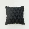 Sofa Pillowcase Ins Style Nordic Style Solid Color Light Luxury Plush Home Fabric Pillowcase