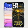 America Route 66 Phone Case For IPhone 18 17 Air 16 15 Plus 11 14 Pro Max 13 Mini 12 7 8 + SE Pattern Art Customized Cover 17 Air 1