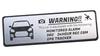 Honami Works SWIFT SPORT ZC33S 4th Generation Swift Sport Security Emblem 24 Hour Monitoring Dash Cam GPS Tracker Sticker