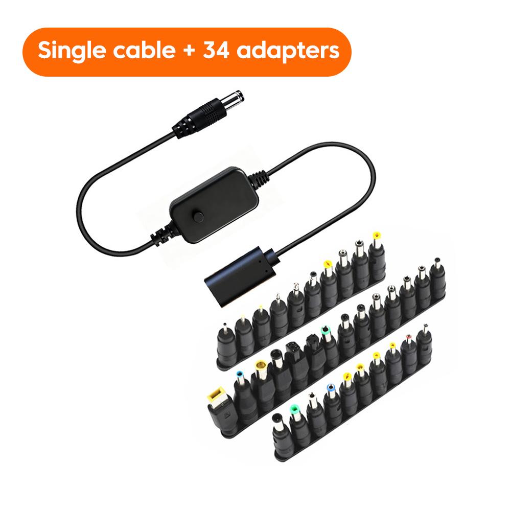 Type C To DC Power Boost Cable USB C Female to 5V/ 9V/12V/15V/20V DC Male Converter Adjustable Voltage Cable For Wifi Router