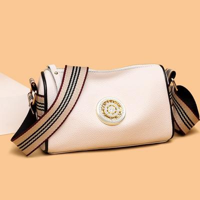 Bag, Women's Bag, Simple Wide Shoulder Strap, Single Shoulder Crossbody Bag