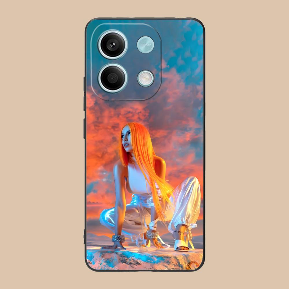 Fashion Ava Max Matte TPU Mobile Phone Case for POCO M7 M6 M5 M4 M3 X7 X6 X5 X4 X3 Pro GT 5G Colorful Printing Cover