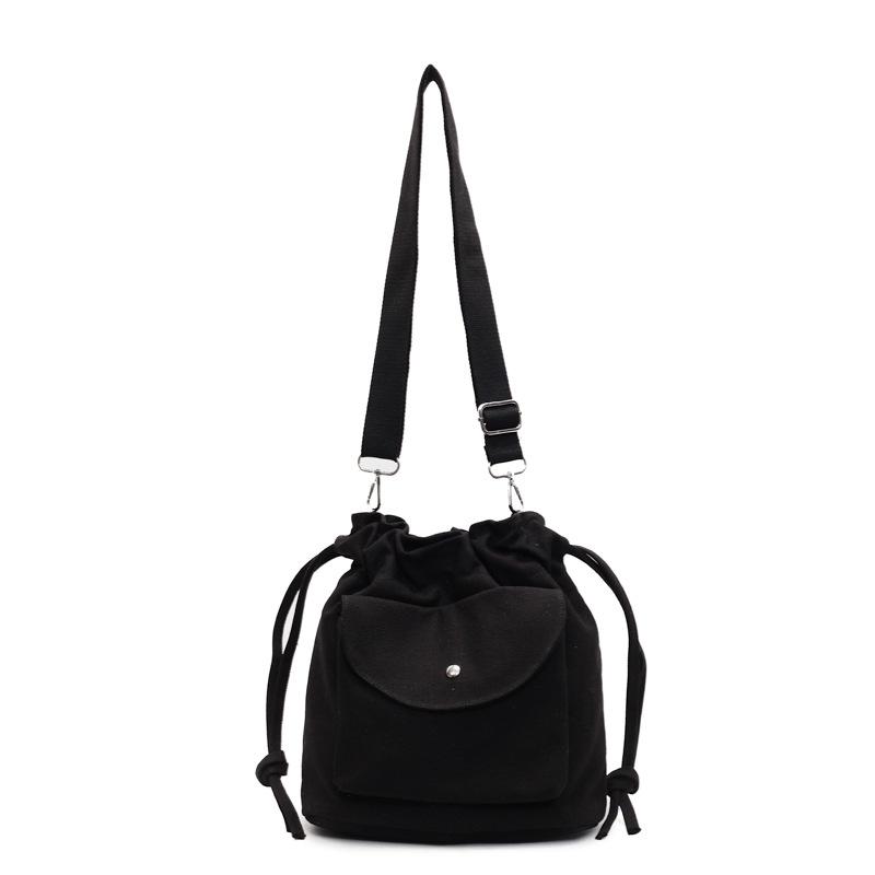 Personalized bag women's 2025 new Korean version of fashion pleated niche bucket bag casual spring shoulder messenger bag tide