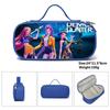 Huntrix Kpop Student Blue Compartmentary Pencil Bag Kpop Witch Hunter Student Storage Stationery Bag Pencil Bag