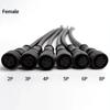 5/20Pcs M12 Metal Black Waterproof IP68 2 3 4 5 6 8Pin Male and Female LED Strip Outdoor IP68 Cable Connector 20cm Wire Plug