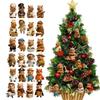 Capybara Advent Christmas 2D Acrylic Decor 24 Days Capybara Ornament 2025 Countdown Calendar for Home Christmas Tree Car