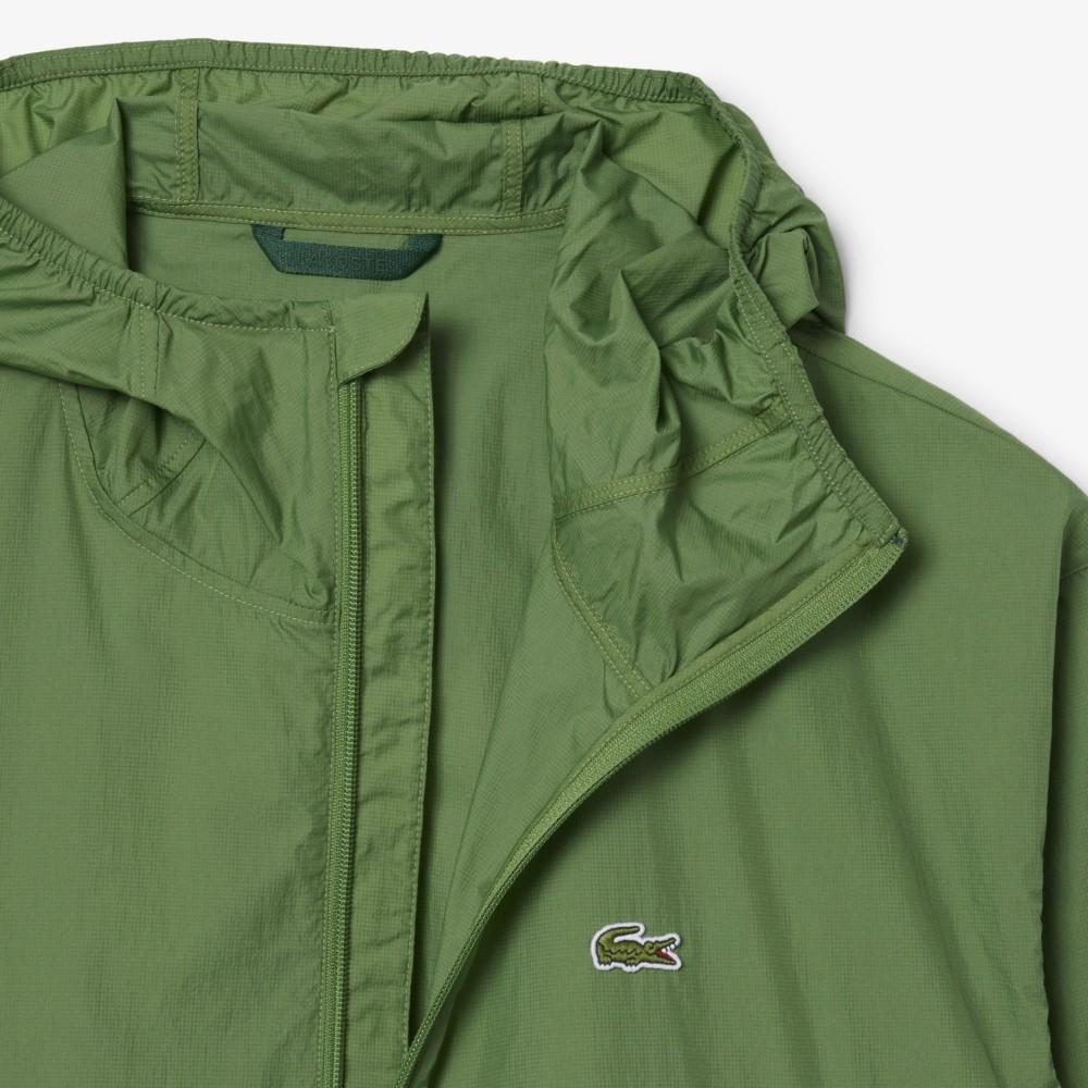 [Lacoste] Men's Lightweight Packable Windbreaker BH6264-56G02M