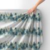 Royal Samt Stoff Polyester Zum Nähen - Motiv Landschaft - Rdx2194