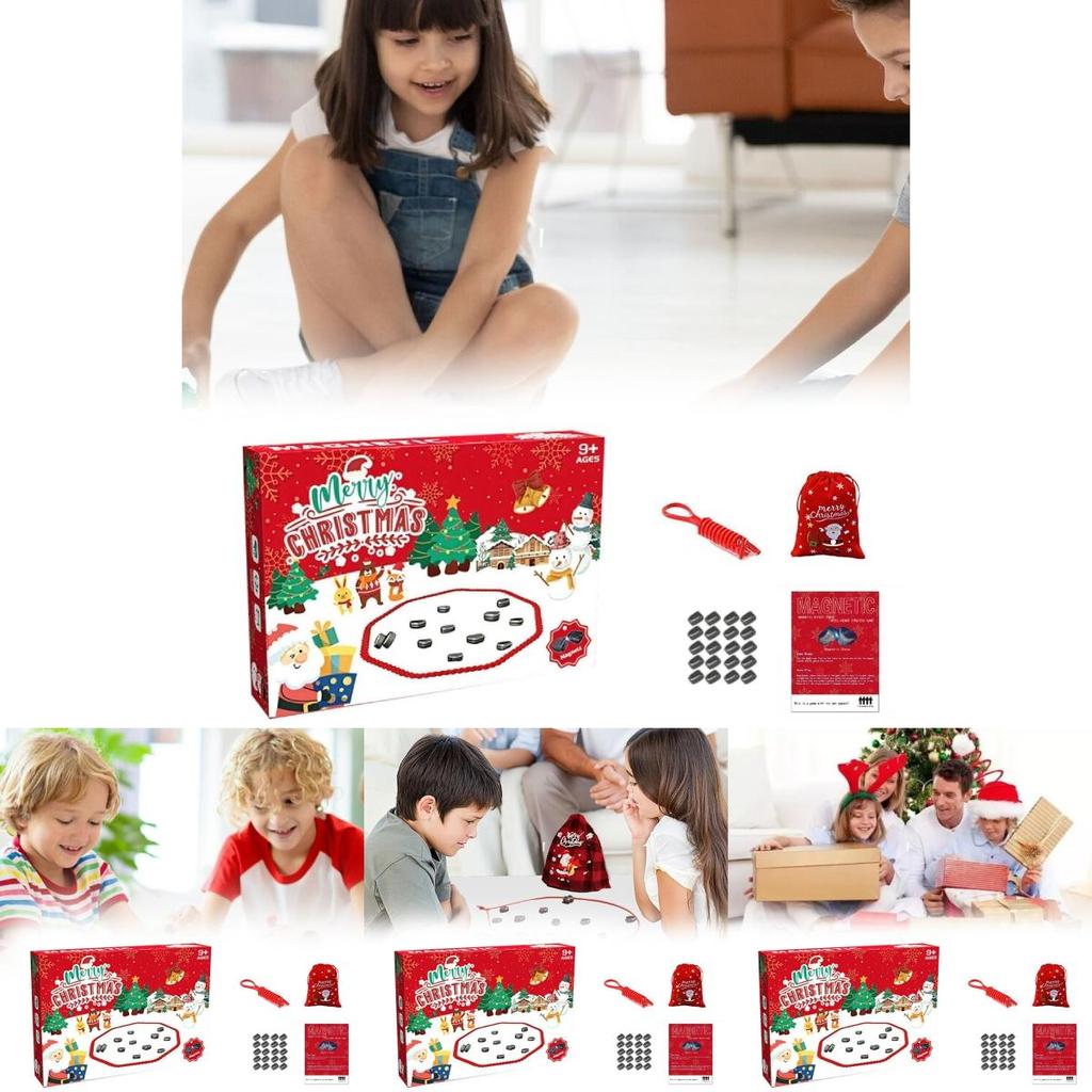 Engaging Magnetic Effect Chess Game For Kids With Colorful Box And 20 Pieces For Logic Training