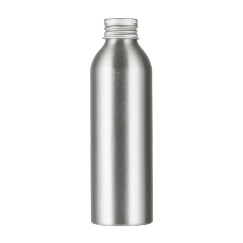 with Screw Cap Aluminum Bottle 30ml-500ml Travel Bottles Portable Silver Aluminum Cans  Shower Gel