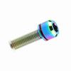 Titanium Alloy Bicycle Titanium Tapered Head Bolt Screw With Washer For Mountain Bike