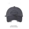 Spring New Retro Old English Letters Baseball Hat Women's Korean Style Casual Versatile Neutral Style Baseball Hat Men