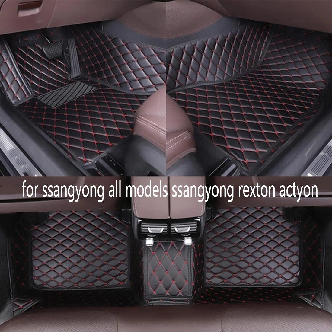 

CRLCRT пользовательские автомобильные коврики для ssangyong всех моделей ssangyong rexton actyon actyon korando напольные коврики для автомобилей