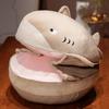 55x40cm Funny Shark Cushion One Office Sitting Waist Support Artifact Work Chair Cushion Student Chair Butt Cushion