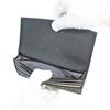 Inden Long Black with Black Clematis [Inden-ya] Wallet, Thin, Deerskin, Lacquer, Pattern, 2311-01-169
