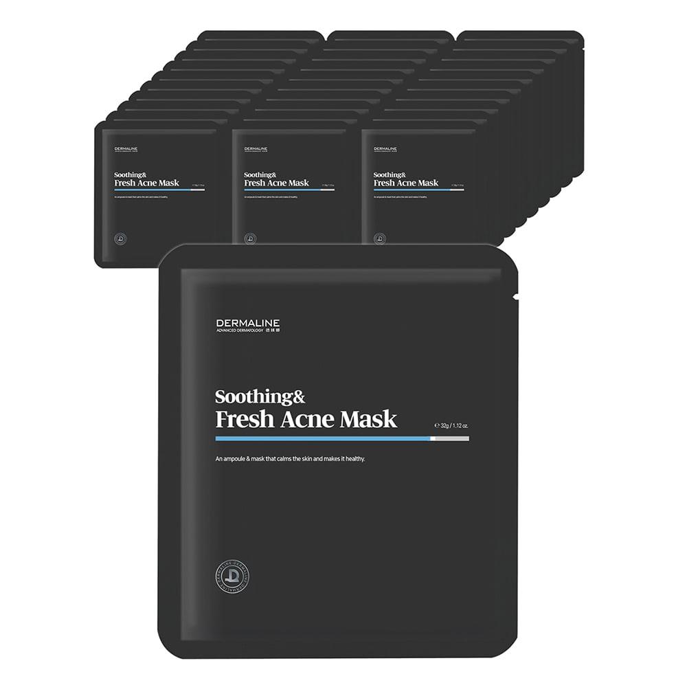 Soothing  Refresh Acne Mask Pack Set (30 Sheets)