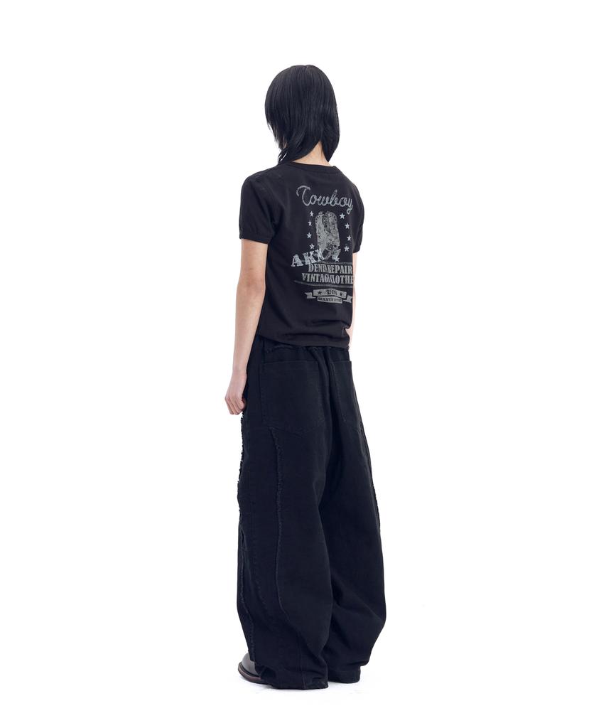 AAKAM Boots Ringer Top (Black)