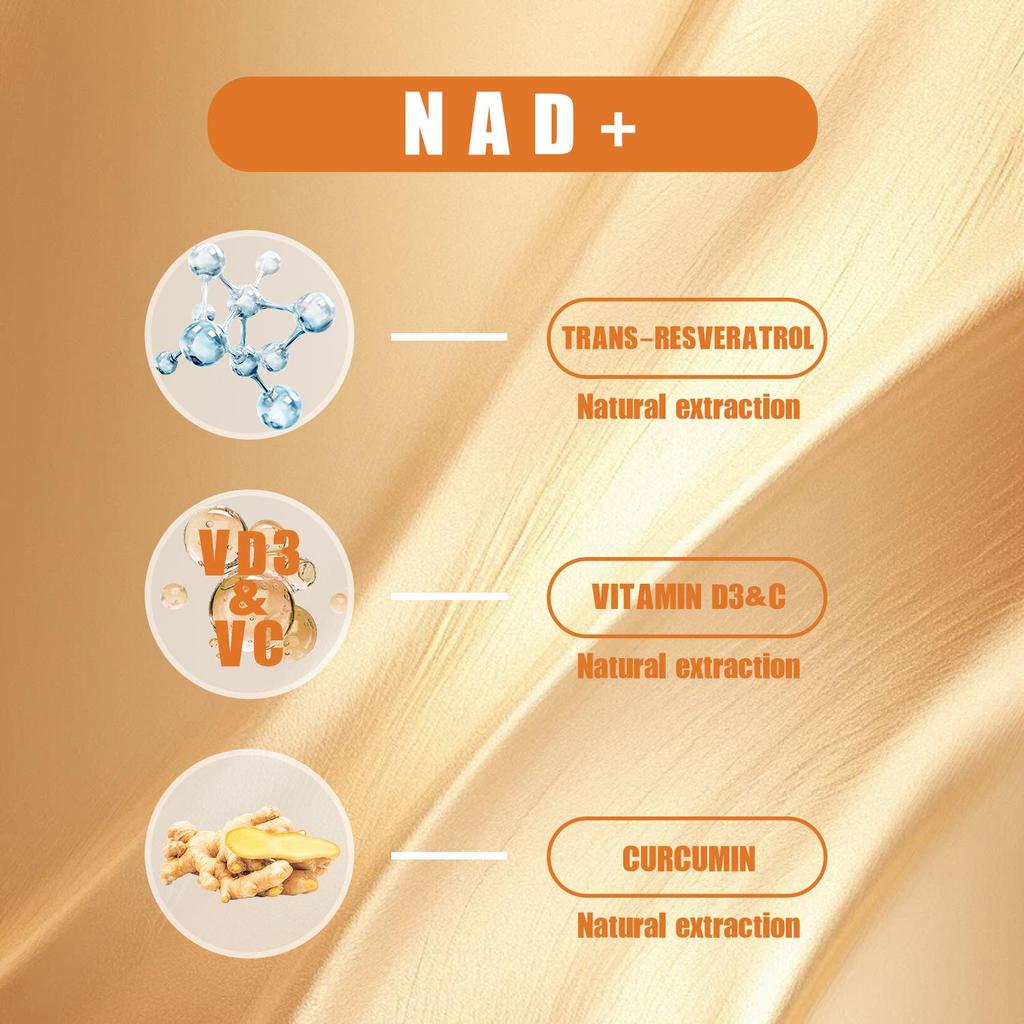 NAD + Boosting - Resveratrol, Quercetin - Boost Cellular Energy, Healthy Aging