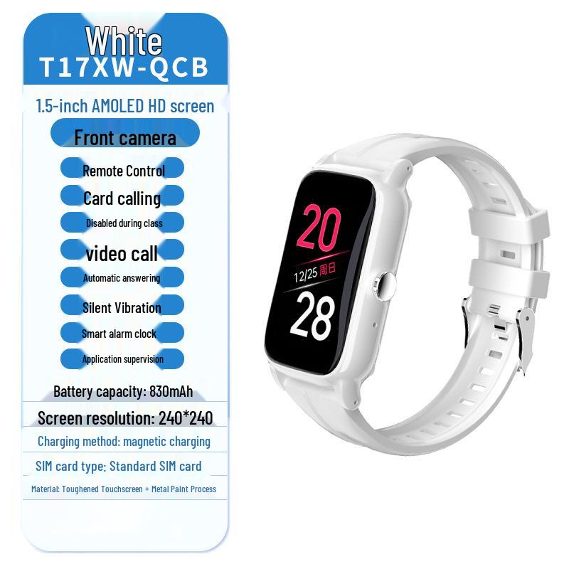 Middle School Student Smartwatch: Kids' Video, GPS, SIM Dual Call.