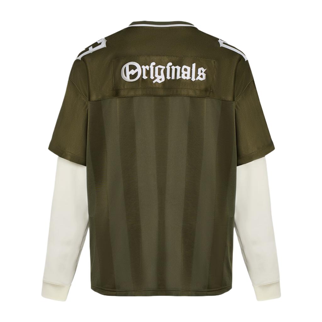 adidas Originali 2 in 1 Maglia Sportiva a Manica Lunga Uomo maglie KS5329