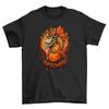 Dragon Pumpking Halloween_253 T-Shirt Mens Womens Tees Top - Funny and Spooky! Unisex Cotton Tee. Roa