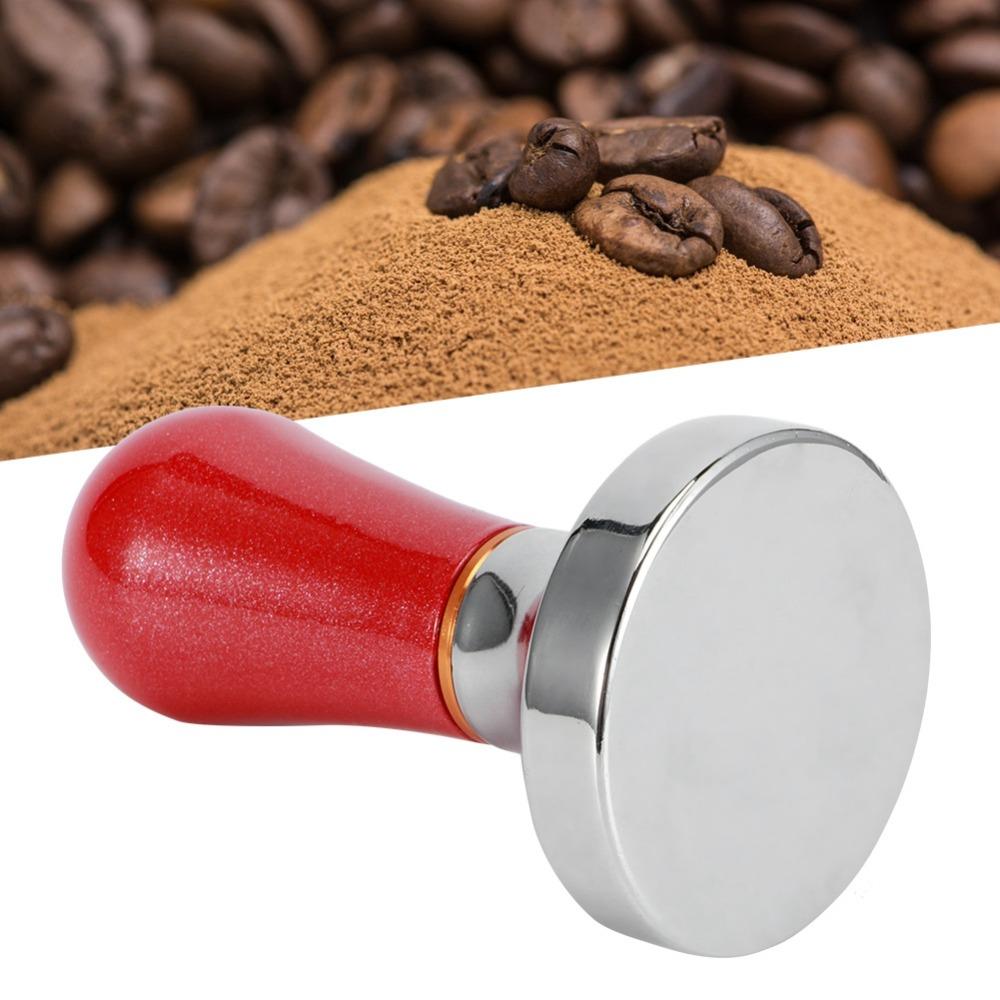 Aluminium Alloy Coffee Tamper Flat Espresso Tamper Coffee Machine Accessory  Coffee Bar