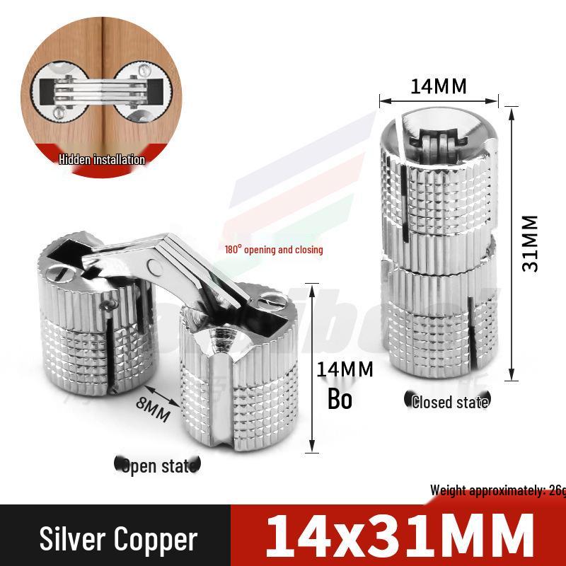 Hidden Concealed Hinge for Folding Wooden Doors - Accessories