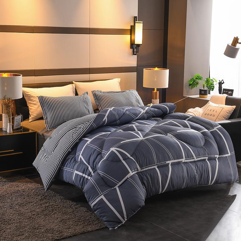 SF King Queen Twin Full Size Comforter New Design 4 Seasons Quilt High Quality Comforter Colorful Duvet Winter Thicken Blanket