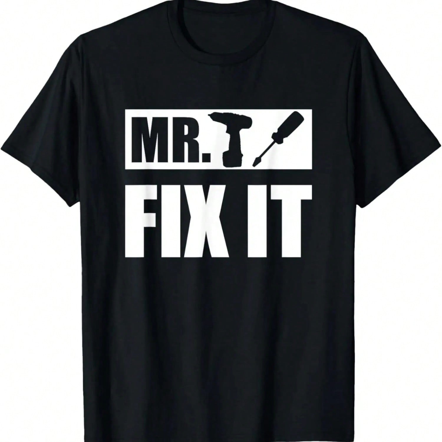 Mr Fix It T Shirt Funny Fathers Day Gift For Dad From Son S разноцветный