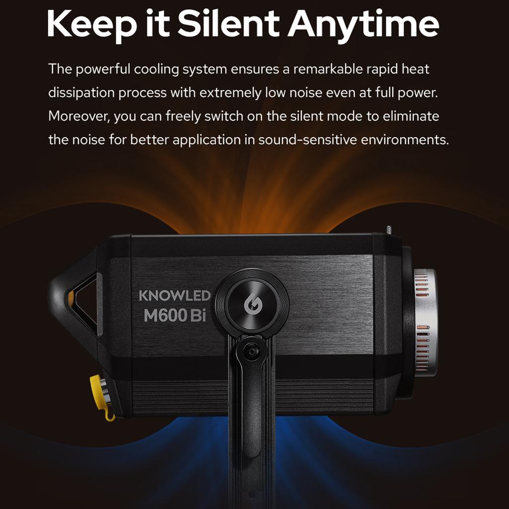 Godox M600Bi 750W Studio LED Video Light Photography Fill Light 2800K6500K Dimmable 21 FX Lighting