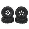 4pcs 1.9in RC Wheel Rims Tires Set For 1 10 RC Crawler Car Universal RC Crawler Wheel Rims Rubber Tires RC Accessories