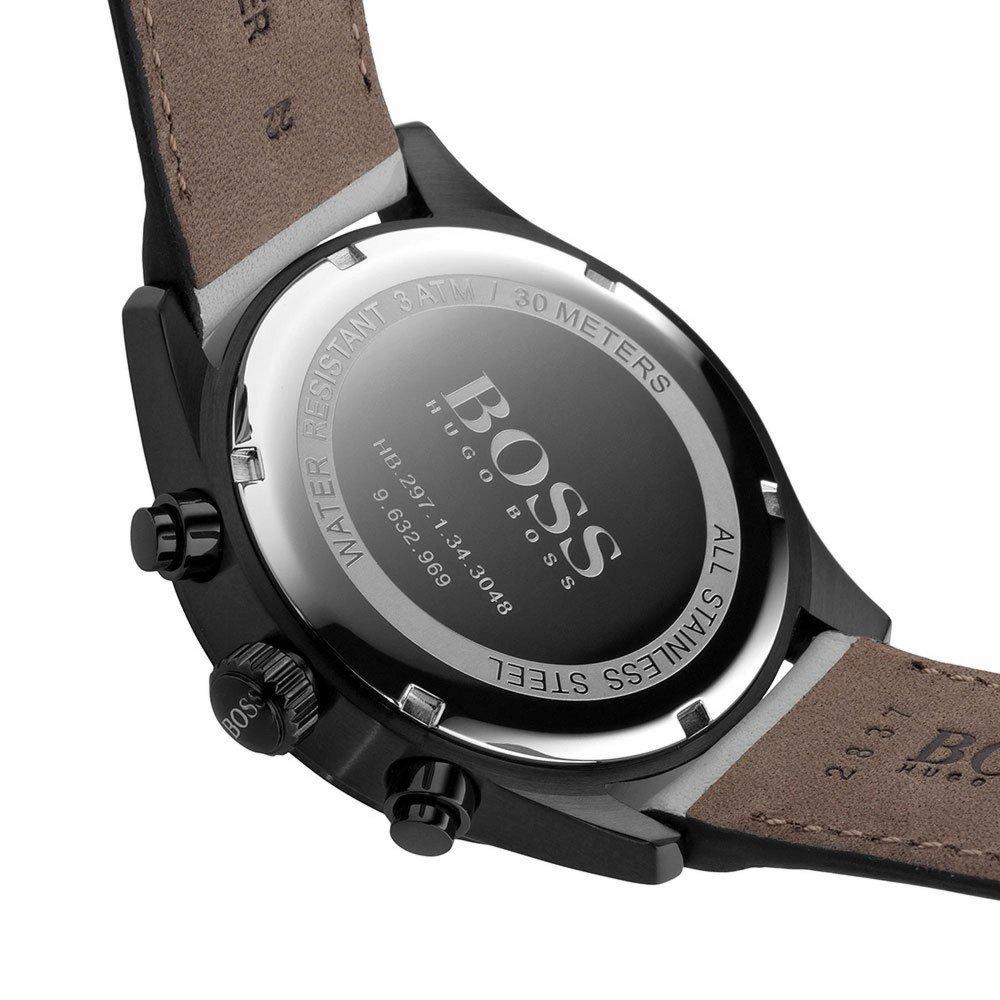 Hugo Boss 1513562 Grand Prix Black Ion Plated Chrono Men's Watch