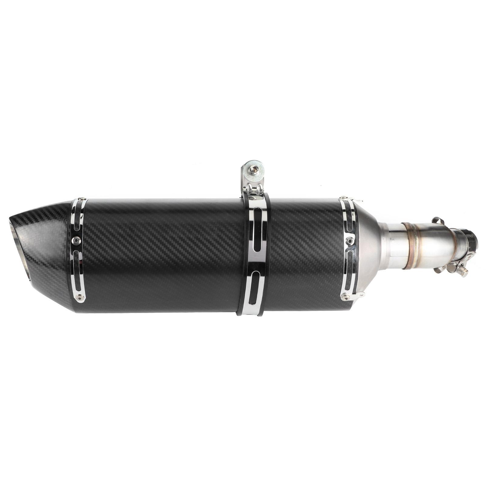 Exhaust System Carbon Fiber SlipOn Muffler MidPipe Fit for Yamaha YZFR3 R25 20152018