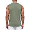 Men Sleeveless Henley Shirt Casual Athletic Tank Top Button Front Muscle Fit Summer Workout Shirt for Outdoor Sports