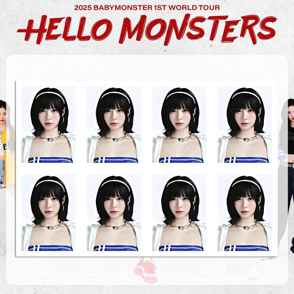 BABYMONSTER Treasure Fan Meeting Chiba Venue Limited ID Photo