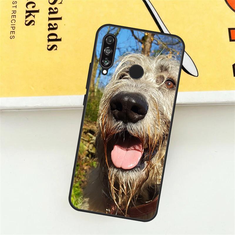 

Irish Wolfhound Dog Case For Huawei Nova Y61 Y91 Y60 Y70 Y90 Nova 9 10 SE 11i 8i 3i P20 P30 Pro P40 Lite Cover Nova 11 Pro