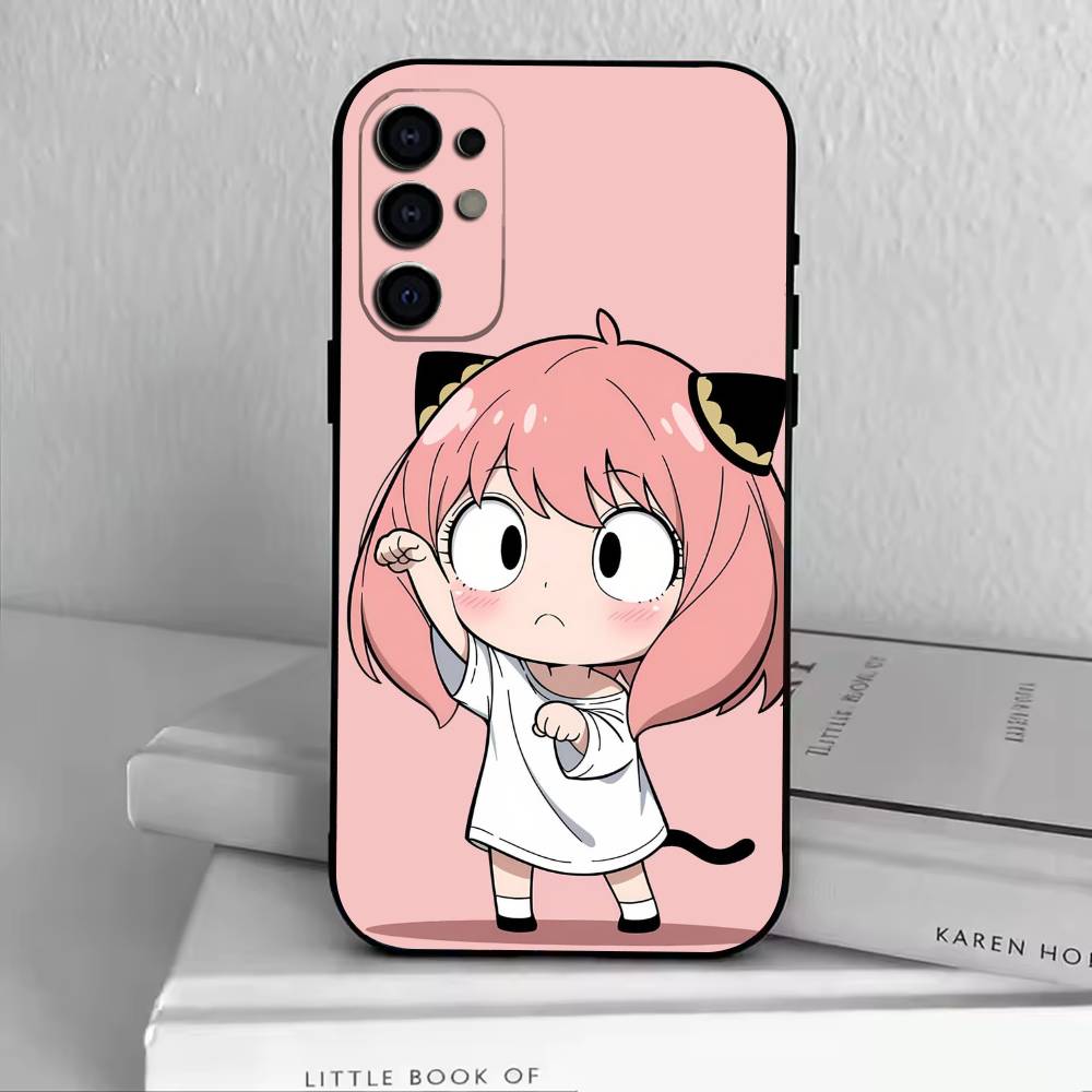 Cute Cute Anya   Phone Case For Samsung S25,S24,S21,S22,S23,S30,Ultra,S20,Plus,Fe,Soft Silicone Black Cover