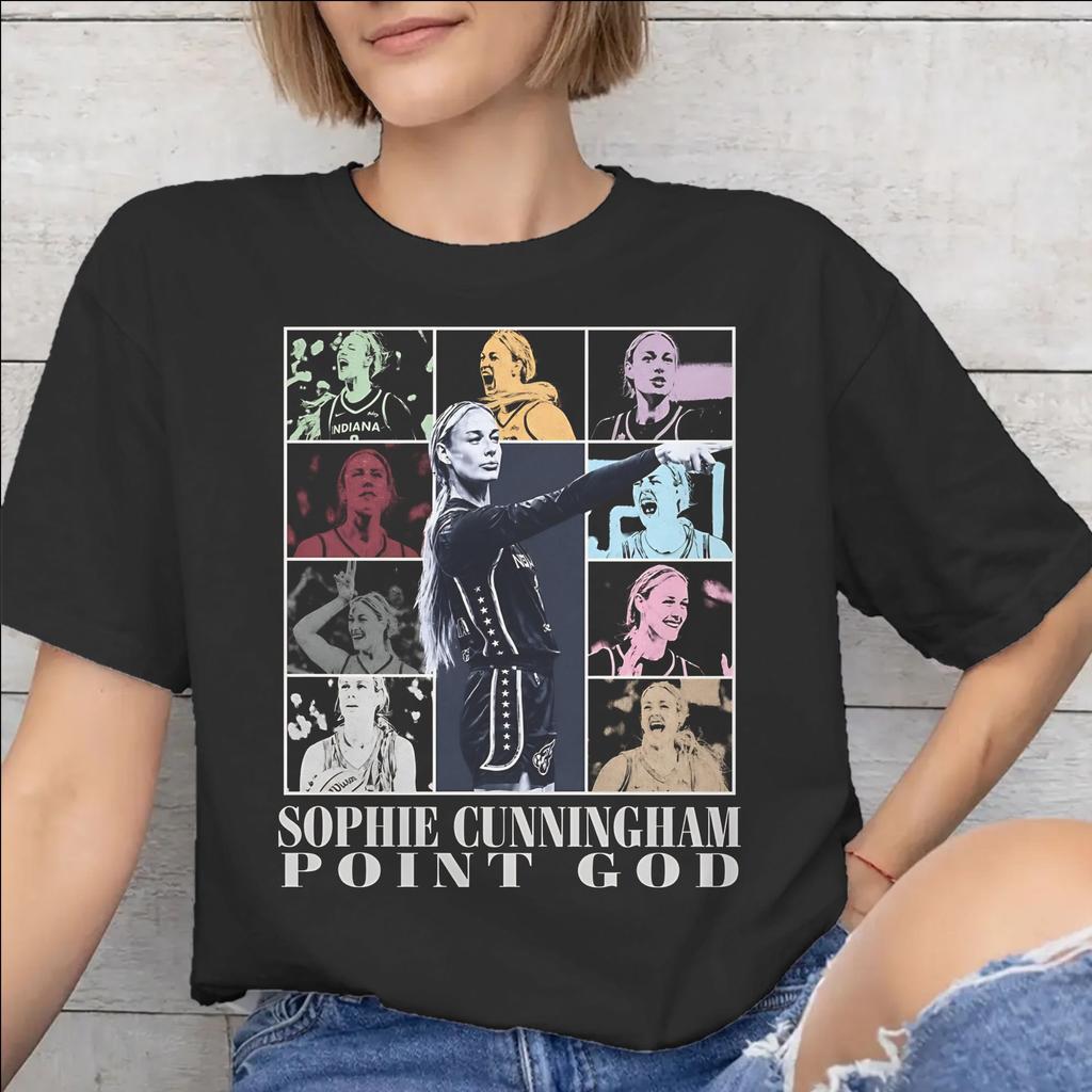 Unisexs WoUnisexs Sophie Cunningham Point T Shirt Cotton Graphic Printing Tee Shirts Clothing Outfits